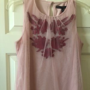 Floral sleeveless top